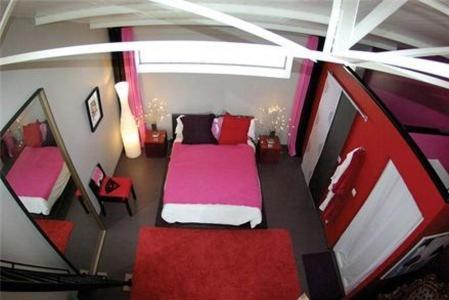 بايون Chambre D'Hotes Le Poteau Rose الغرفة الصورة