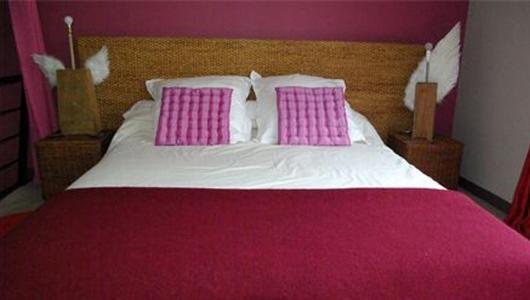 بايون Chambre D'Hotes Le Poteau Rose الغرفة الصورة