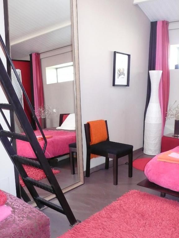 بايون Chambre D'Hotes Le Poteau Rose الغرفة الصورة